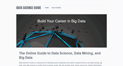 Desktop Screenshot of datascienceguide.com